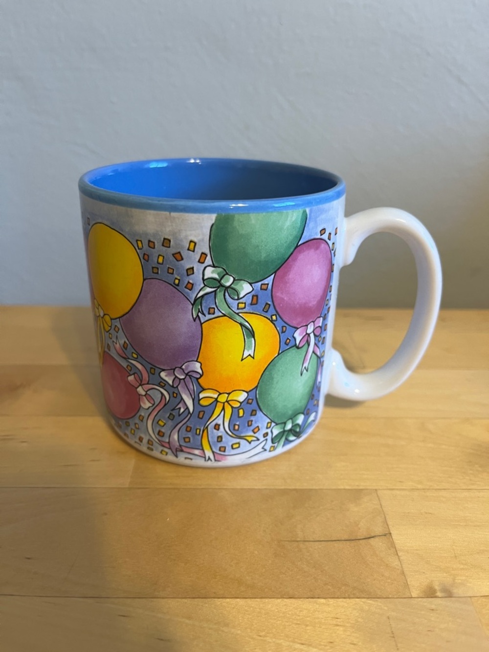Birthday Balloon Ceramic Mug